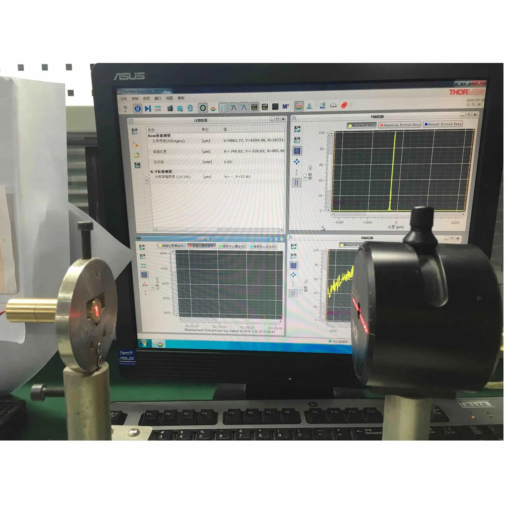 precision laser for measuring tool