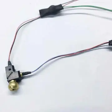 Módulos de laser coaxial com feixe duplo 635nm e 520nm 1mW-5mW para dispositivos de mira a laser de arma