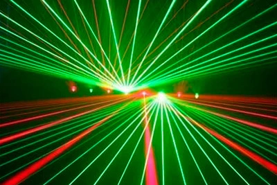 Laser verde foi aplicado em todos os tipos da indústria